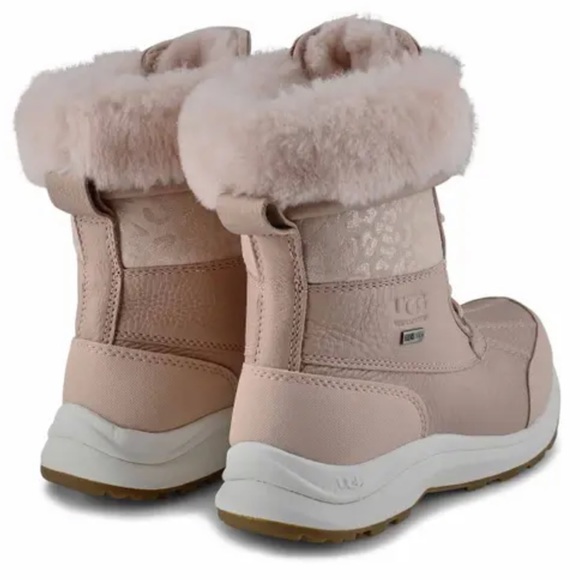 UGG Adirondack III Snow Leopard Quartz Boots NEW - Picture 11 of 12
